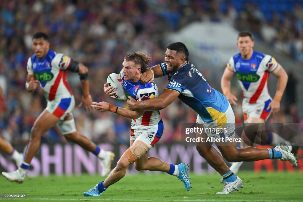 NRL Rd 3 - Titans v Knights