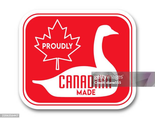 293 Made In Canada Logo High Res Vector Graphics - Getty Images