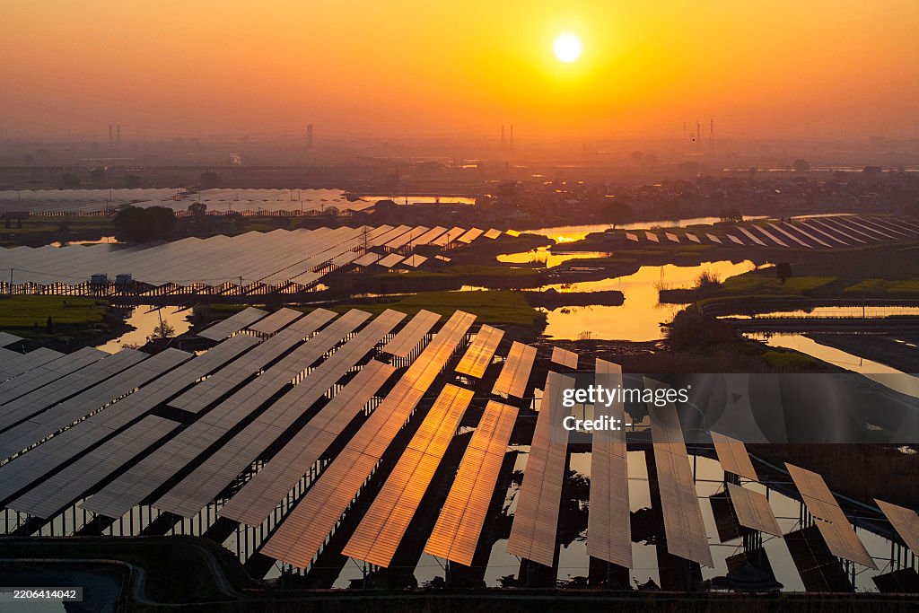 CHINA-ECONOMY-ENERY-SOLAR