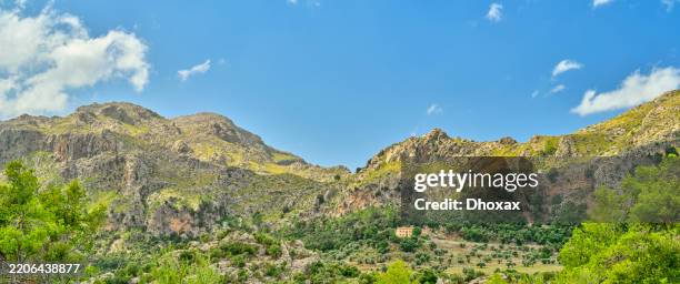 serra de tramuntana - mallorca, spain - outubro imagens e fotografias de stock