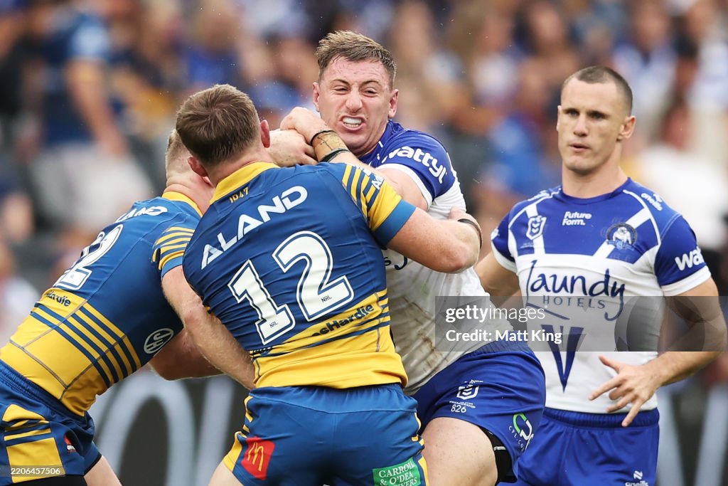 NRL Rd 3 - Eels v Bulldogs