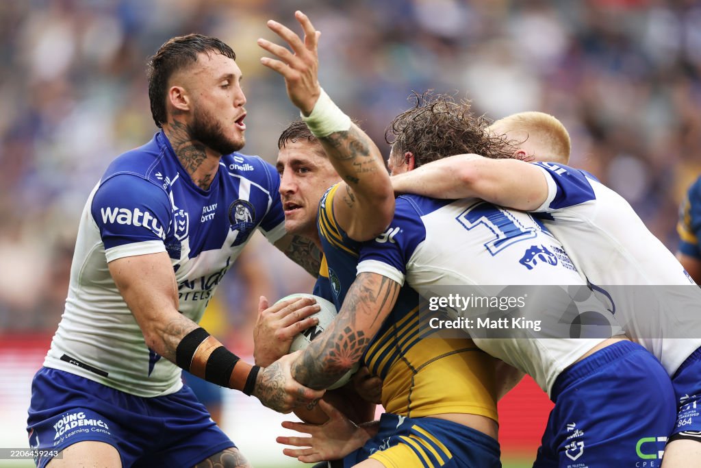NRL Rd 3 - Eels v Bulldogs