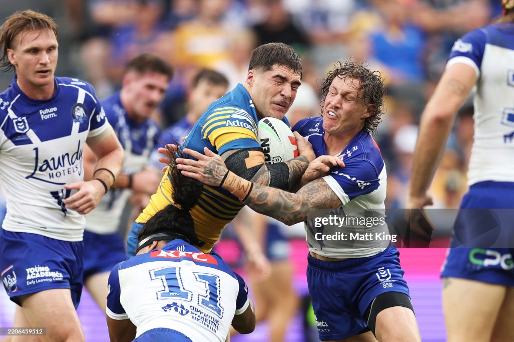 NRL Rd 3 - Eels v Bulldogs