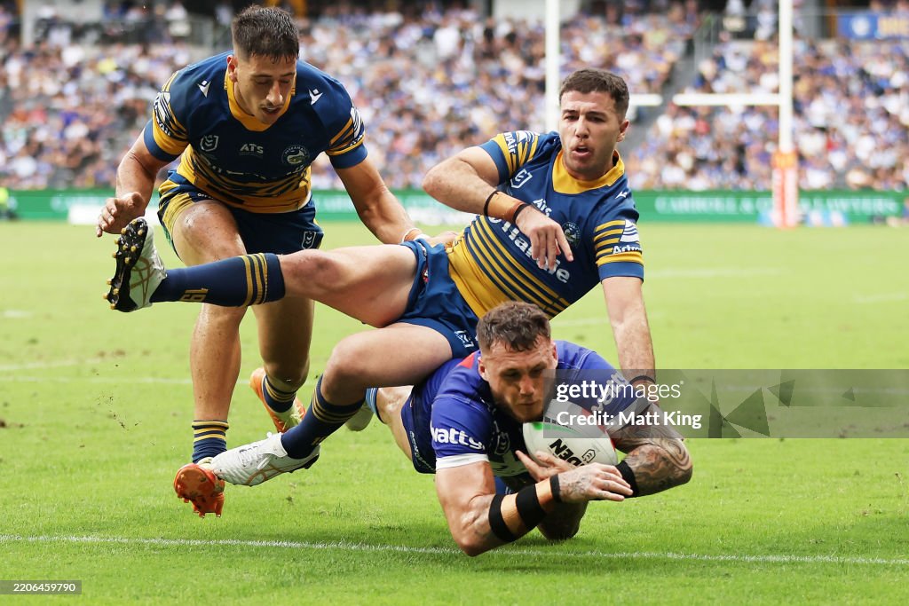 NRL Rd 3 - Eels v Bulldogs