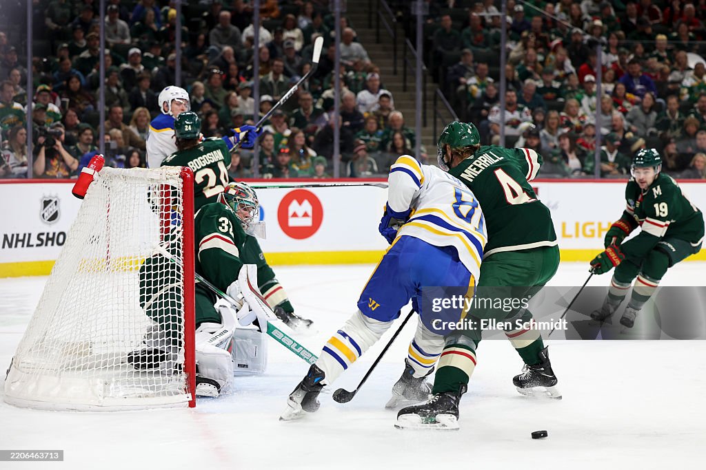 Buffalo Sabres v Minnesota Wild