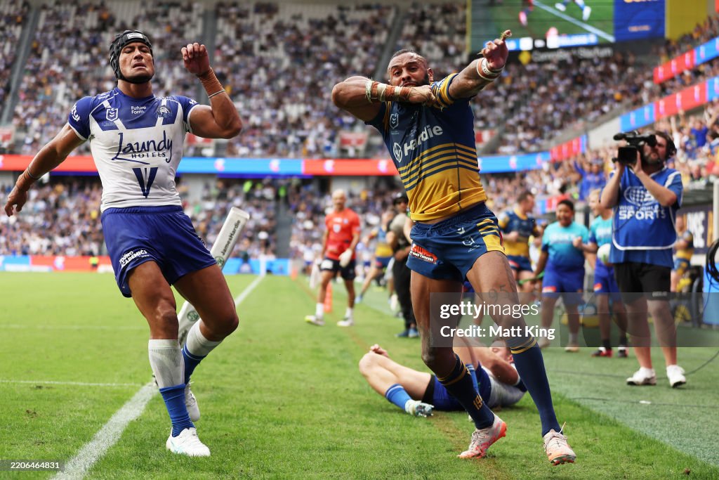 NRL Rd 3 - Eels v Bulldogs