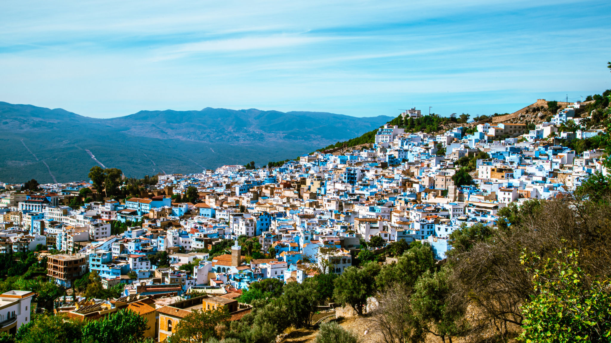 chefchaouen cityscape