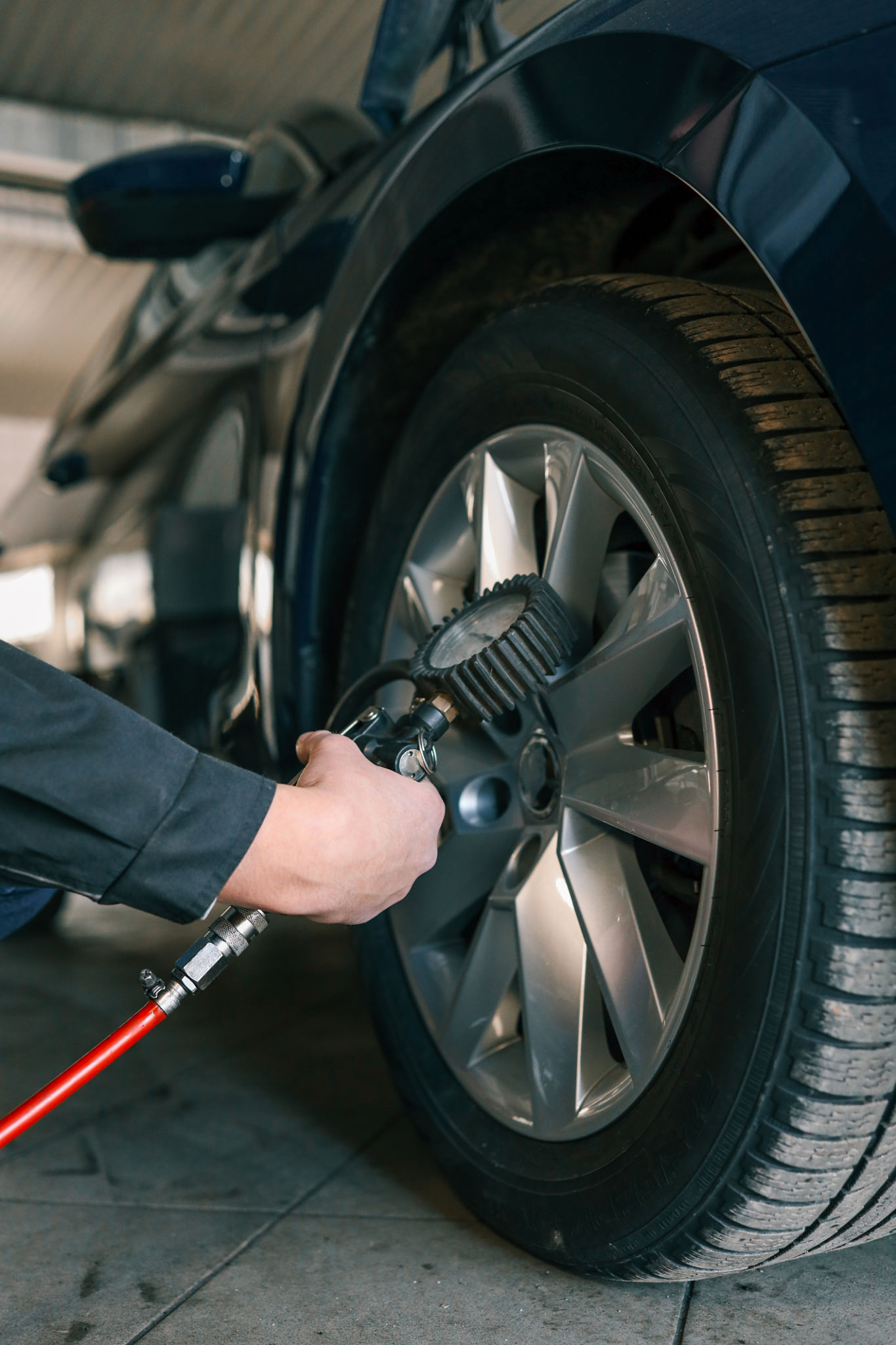 car tires inspection