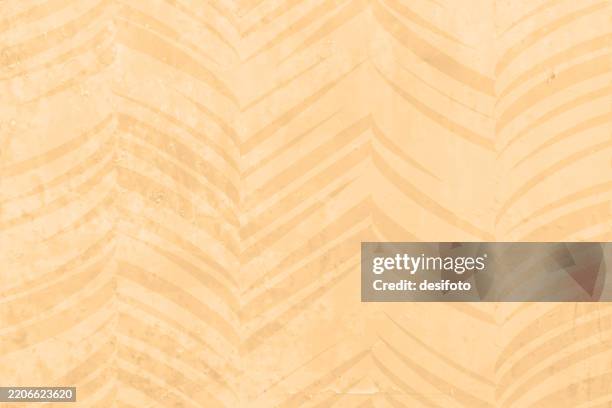 soft pastel beige and light brown retro vintage coloured textured striped sheet having zigzag stripes art creative fun comic pattern horizontal vector background - pale brown stock illustrations
