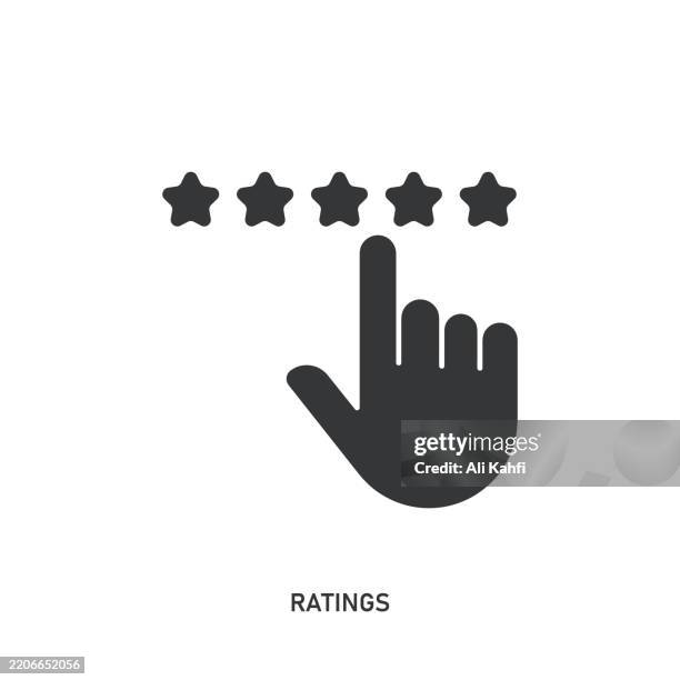 ratings glyph solid icon. solid icon that can be applied anywhere, simple, pixel perfect and modern style. - give feedback stock illustrations