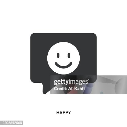 Happy glyph solid icon. Solid icon that can be applied anywhere, simple, pixel perfect and modern style. Happy glyph solid icon. Solid icon that can be applied anywhere, simple, pixel perfect and modern style.