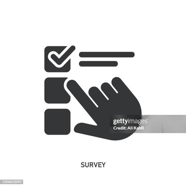 survey glyph solid icon. solid icon that can be applied anywhere, simple, pixel perfect and modern style. - surveyor stock illustrations