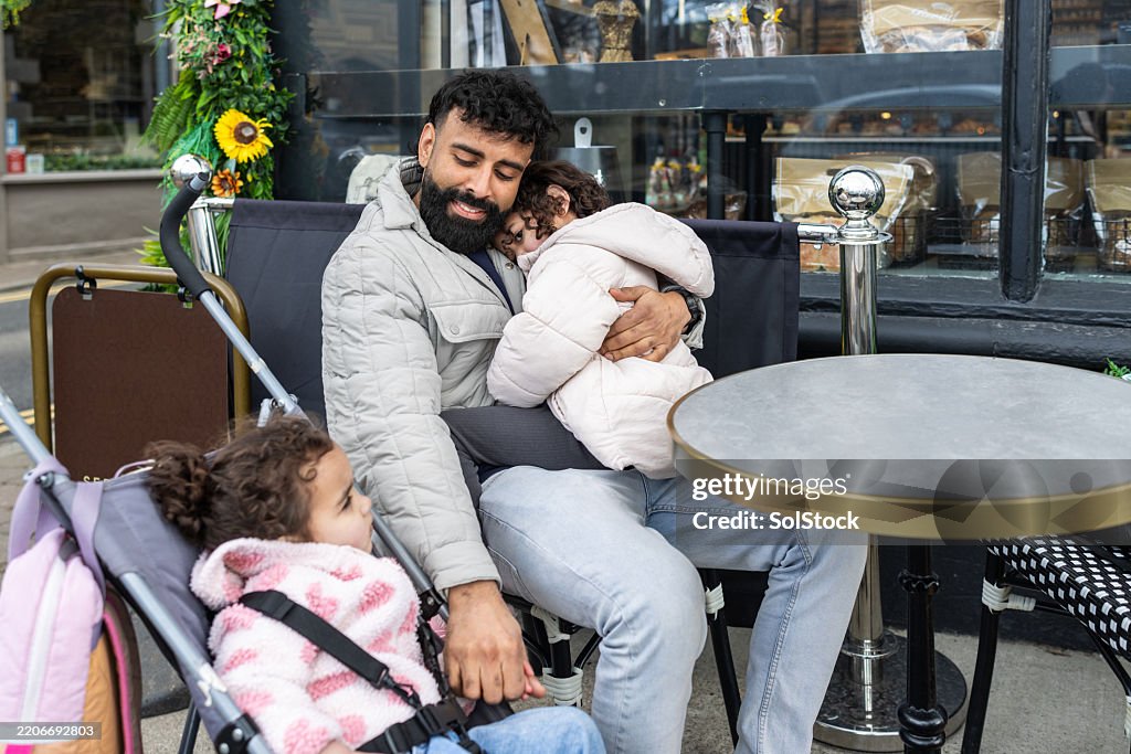 Loving Father Spending Time with His Child