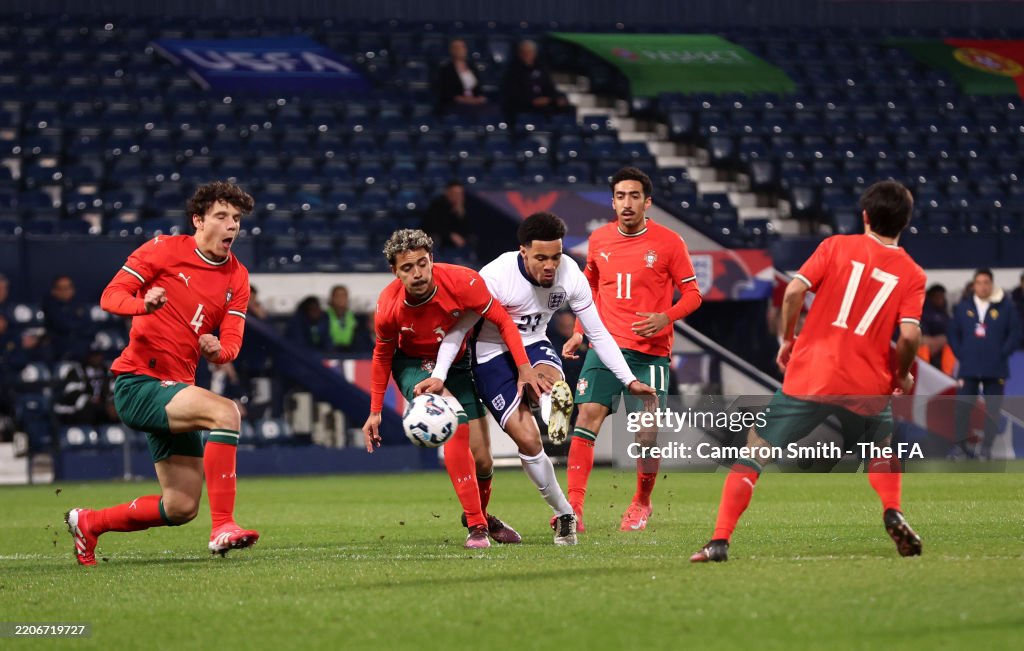 England v Portugal - Men's U21 International