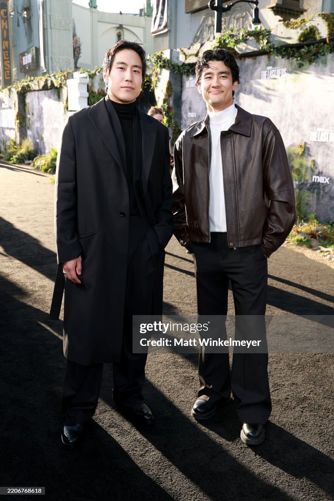 Alex Lantis Young Mazino and Alex Landi attend the Los Angeles premiere of the ...