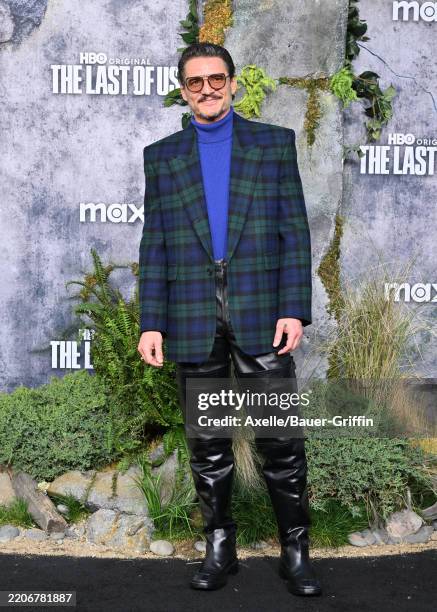 Pedro Pascal attends the Los Angeles Premiere of HBO Original Series "The Last of Us" Season 2 at TCL Chinese Theater on March 24, 2025 in Hollywood,...