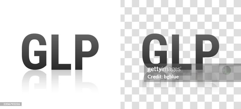 Glp Good Laboratory Practice Text With Reflection On Transparent ...