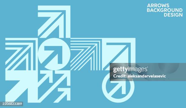 arrow upward direction background - moving forward background stock illustrations