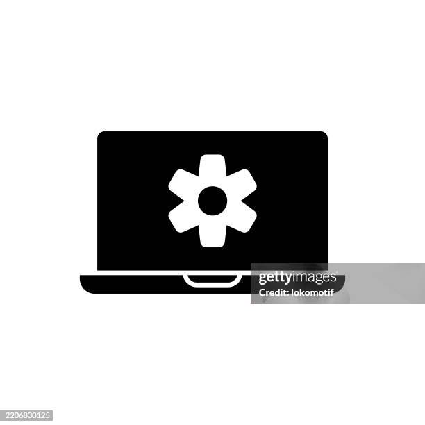 it support solid flat design icon. the icon is suitable for web design, mobile apps, ui, ux, and gui design. - web designer white background stock illustrations