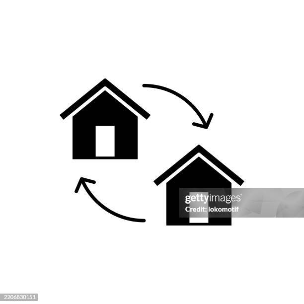 moving house solid flat design icon. the icon is suitable for web design, mobile apps, ui, ux, and gui design. - hard worker construction stock illustrations