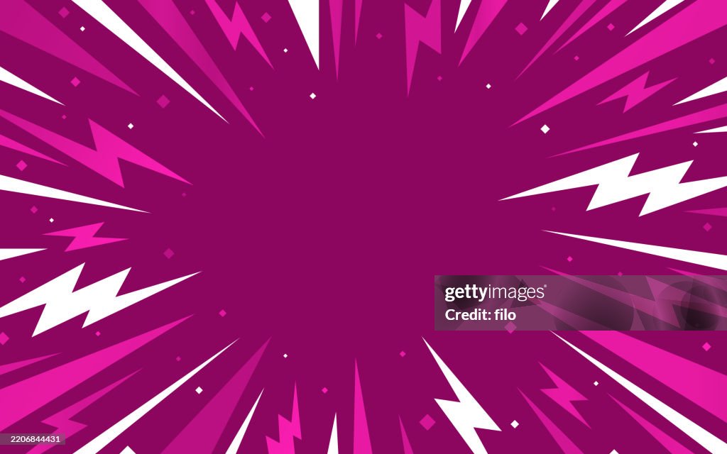 Blast Zap Excitement Explosion Abstract Background