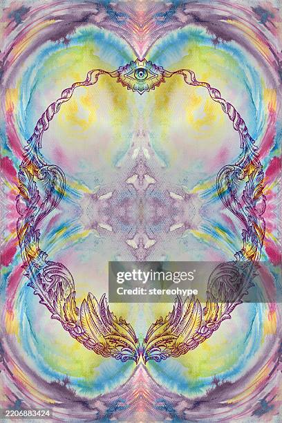 vortex frame - conspiracy background stock illustrations