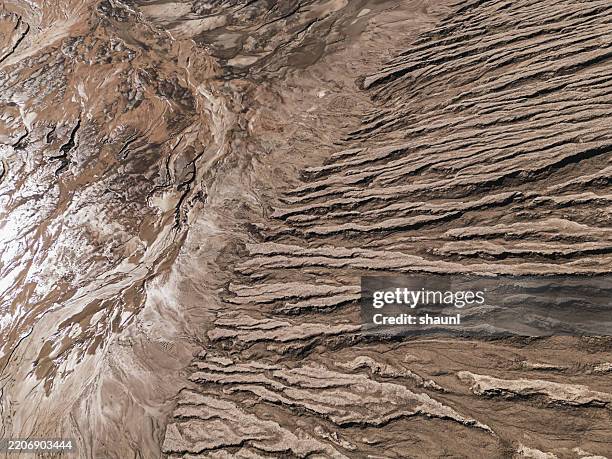 open pit mining - sediment stock pictures, royalty-free photos & images
