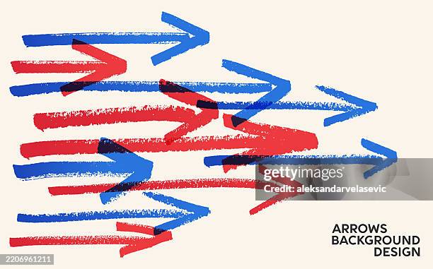 marker drawing arrows direction background - drawing activity stock illustrations