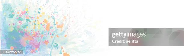 illustrations, cliparts, dessins animés et icônes de fond multicolore abstrait. peinture à l’aquarelle. - parfumerie