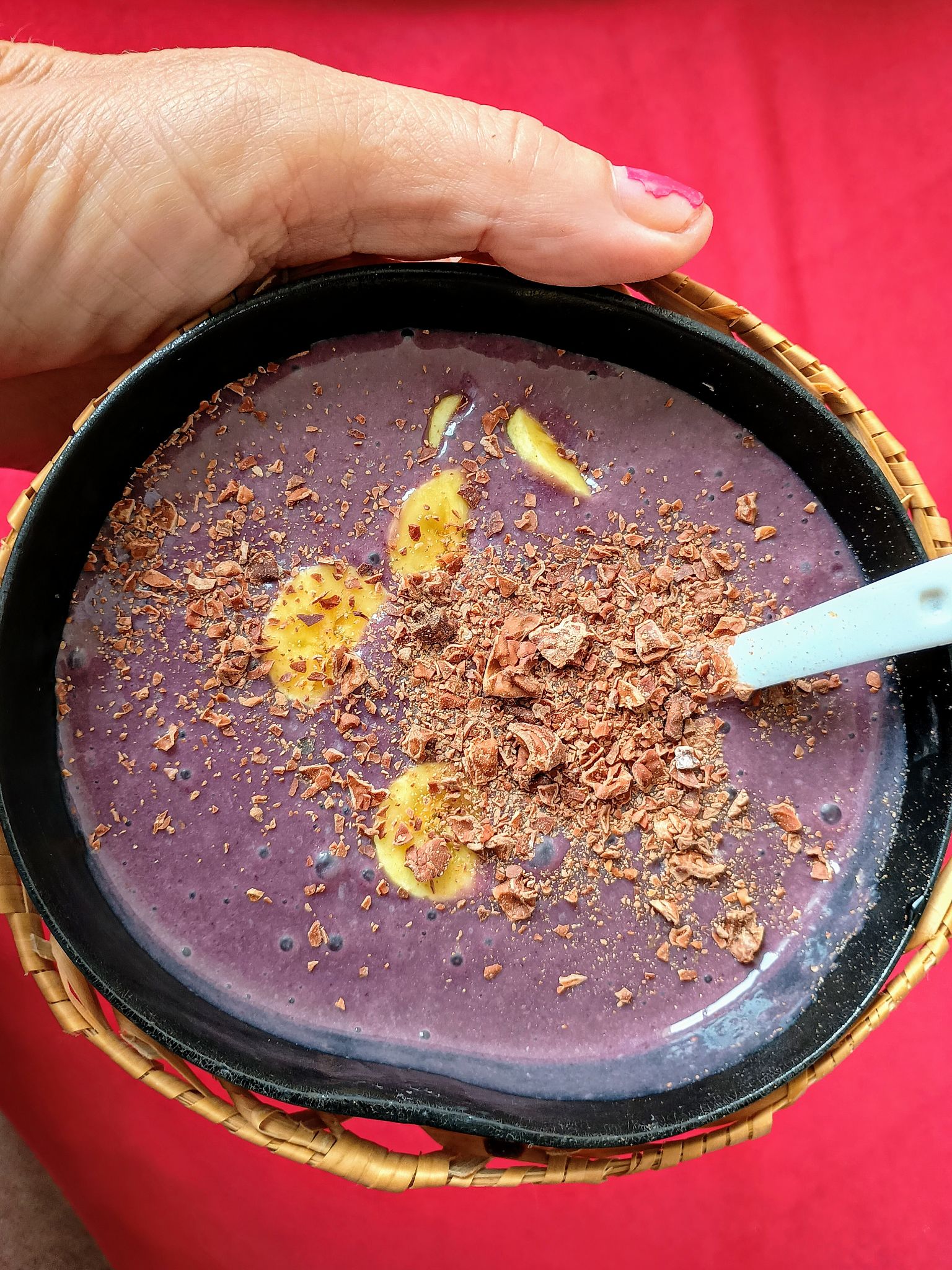 chocolate acai bowl
