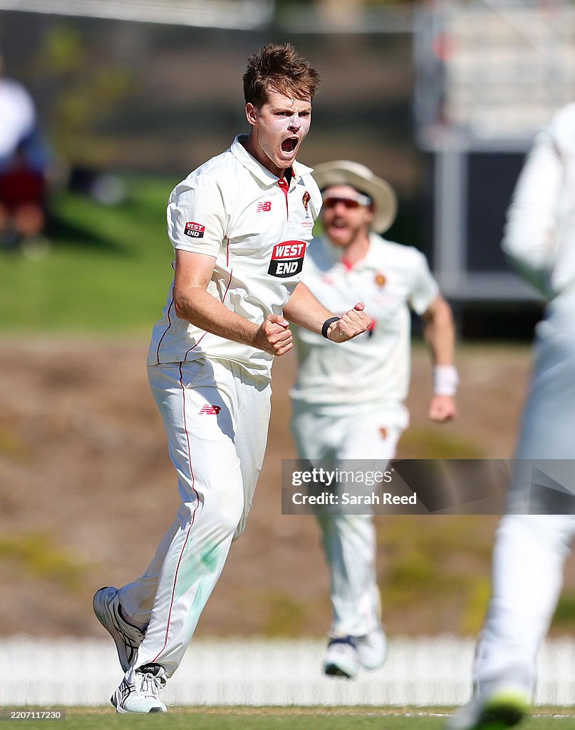 Sheffield Shield Final - SA v QLD: Day 2
