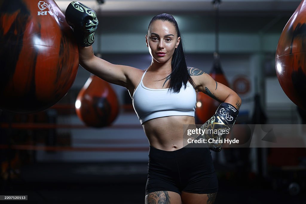 Cheronskee R. Johnson WBA Bantamweight World Champion Cherneka Johnson poses during a... News ...