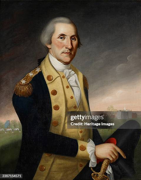 George Washington at Princeton, about 1788. Creator: Charles Willson Peale.