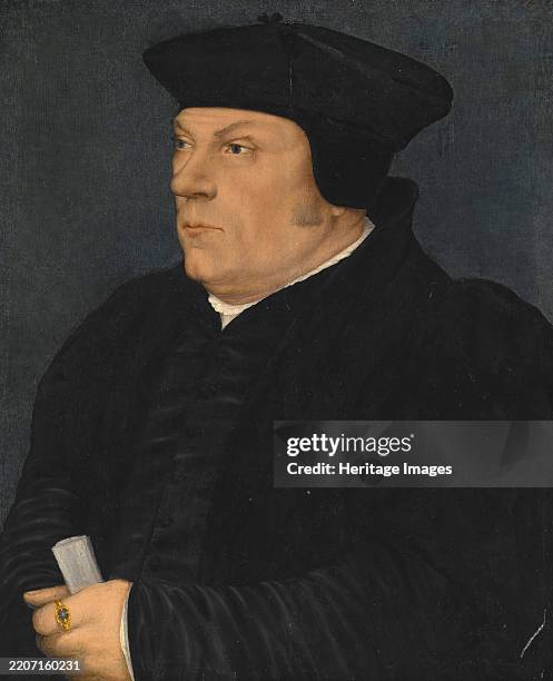 Portrait of Lord Chancellor Thomas Cromwell, probably late 1500s. Creator: Hans Holbein the Younger.