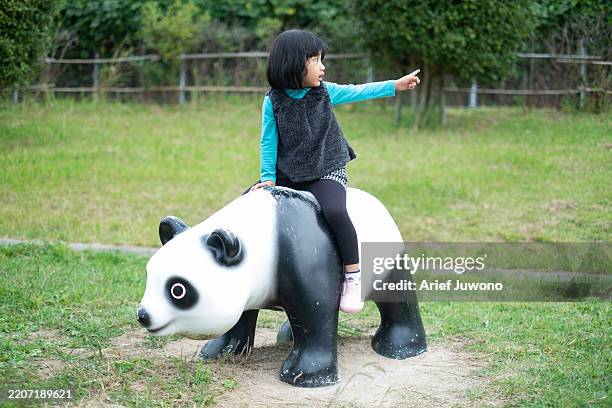 Princess Riding A Panda 153 Panda Statue Stock Photos, High-Res Pictures, and Images - Getty Images