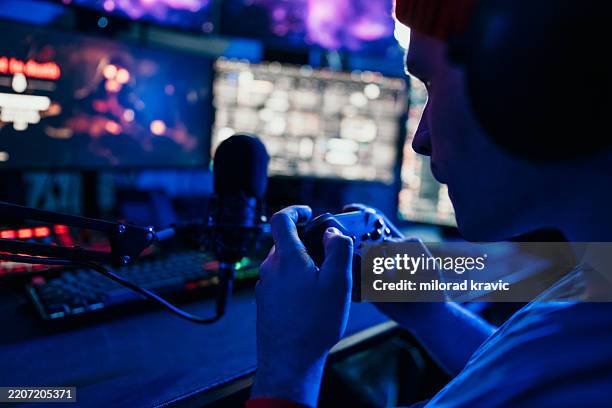 Gamer Using Mic 3,948 Athlete Microphone Stock Photos, High-Res Pictures, and Images ...