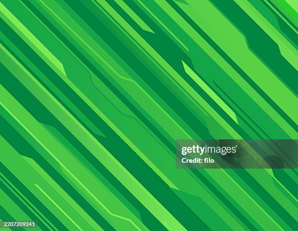 modern tech abstract background - virtual run stock illustrations