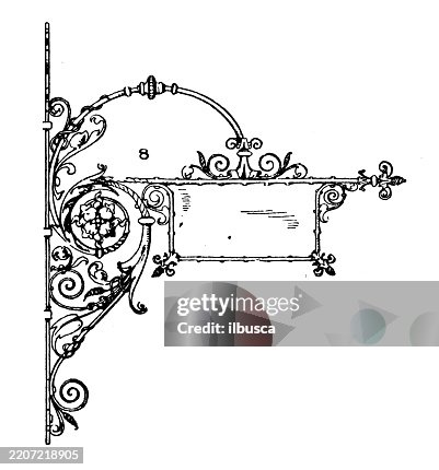 Bracket Support Ornament, Decoration, Design Element Bracket Support Ornament, Decoration, Design Element