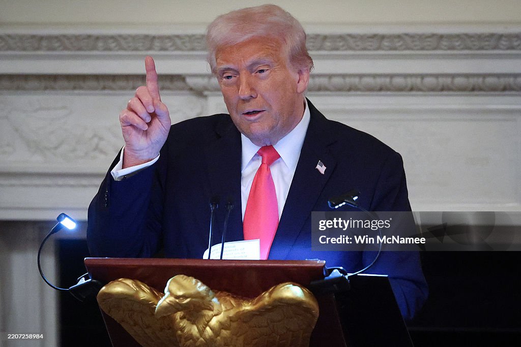 President Trump Participates In White House's Iftar Dinner