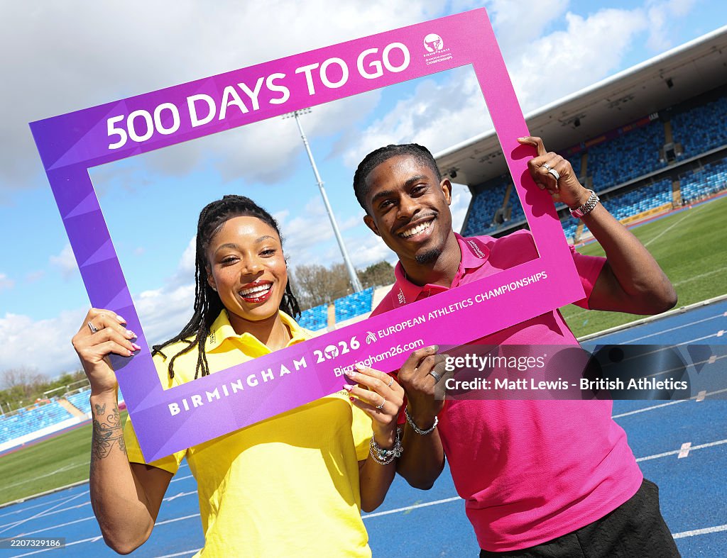 Birmingham 2026 European Athletics Championships - 500 Days To Go