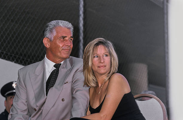 American actors James Brolin and Barbra Streisand attend a ceremony honouring Brolin with a star on the Hollywood Walk of Fame in Los Angeles,...