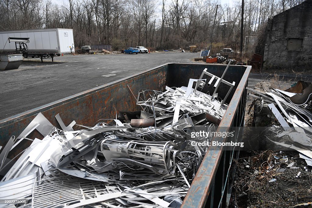 Stainless steel at the Buckman Iron and Metal scrap recycling... News ...