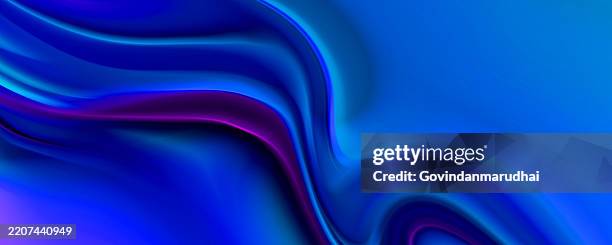 abstract minimal background with blue gradient. dynamic wave banner background with soft blue color - smooth stock illustrations