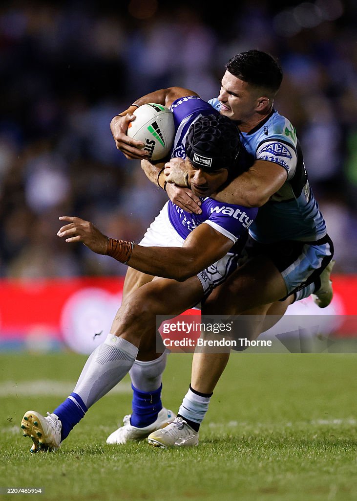 NRL Rd 4 - Sharks v Bulldogs