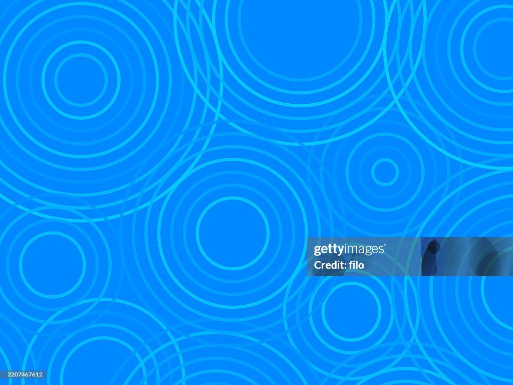 Ripples Spring Water Splash Modern Background Pattern High-Res Vector ...