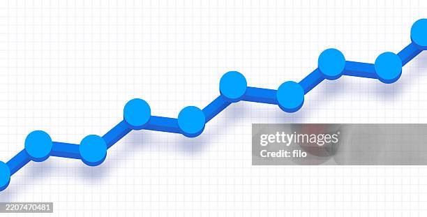growth chart stock commodity value increase upwards concept - exponential-growth stock illustrations