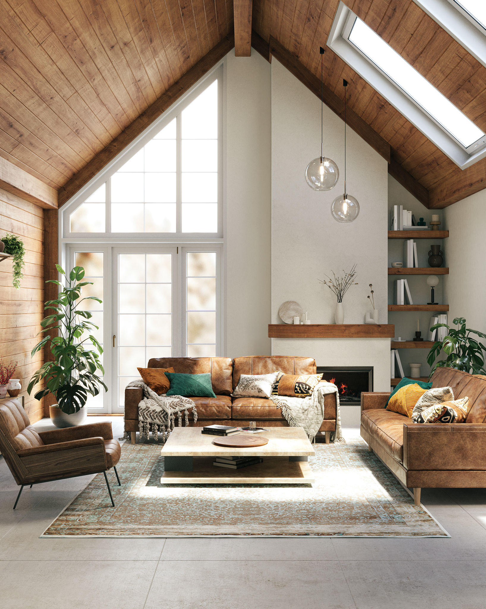 modern traditional interior