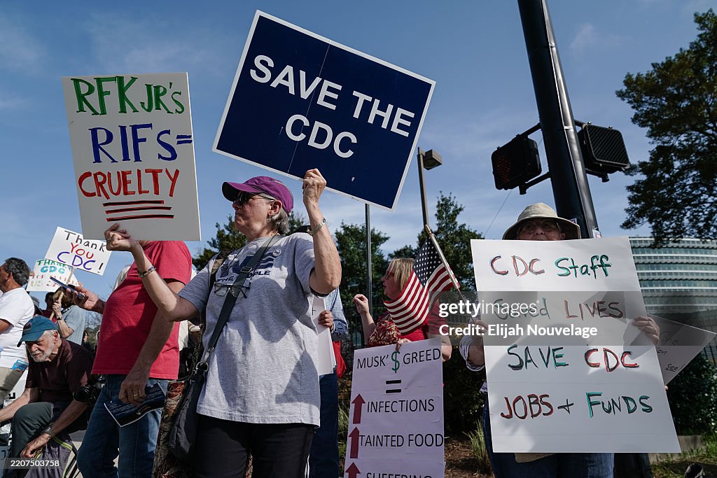 Large Scale Layoffs Begin At Center For Disease Control In Atlanta