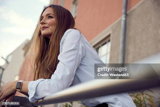 Lean On Railing 17,663 Person Leaning On Railing Stock Photos, High-Res Pictures, and ...