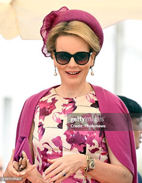 State Visit of King Philippe and Queen Mathilde to Vietnam - Opening of DEEP C Service Complex in the province of Quang Ninh on April 02, 2025 in Hai...